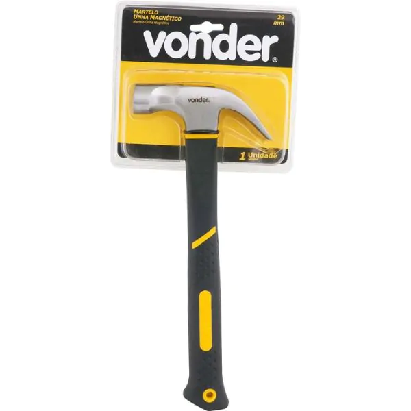 Martelo Unha 29mm Cabeça Magnética Cabo Fibra de Vidro - VONDER - Imagem 3