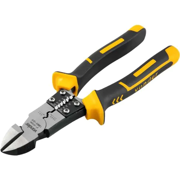 Alicate de Corte Diagonal 8" para Eletricista Multifunção com Isolação - VONDER - Imagem 2